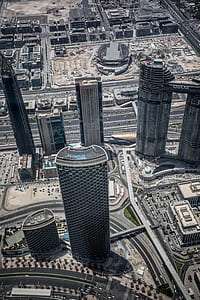 aerial photography of high-rise buidlings thumbnail