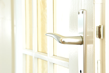 white wooden door thumbnail