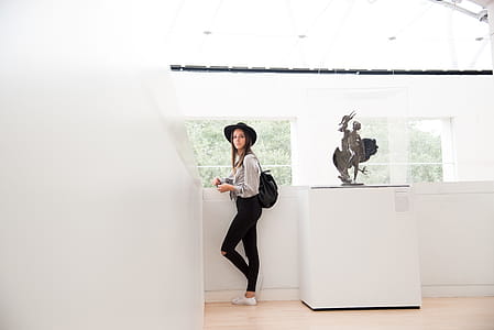 Woman Standing at the Corner thumbnail