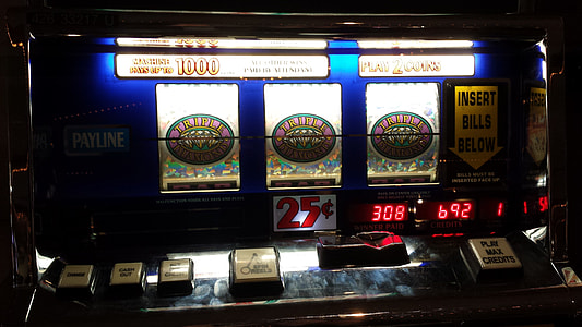 blue and black slot machine thumbnail