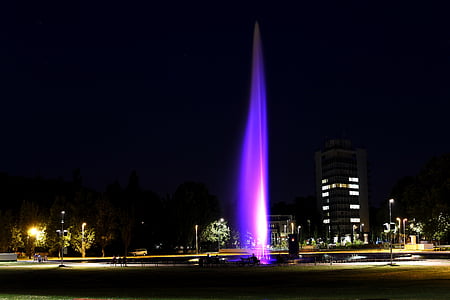 water fountain with lights thumbnail