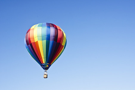 multicolored hot air balloon thumbnail