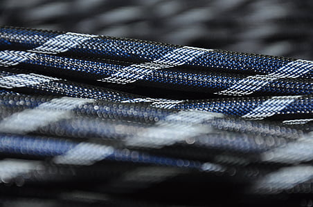 blue and white cables thumbnail