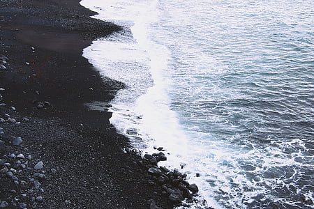 beach, sand, rocks, shore thumbnail