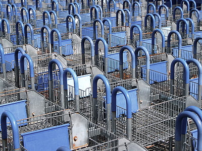 gray-and-blue rack lot thumbnail