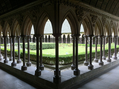 grass field surrounded concrete column thumbnail