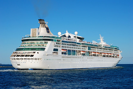 white cruise ship on seat thumbnail