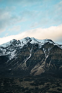 mountain covered by snow thumbnail