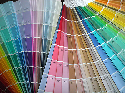fan, catalogs, colors, spectrum, rainbow, colorful thumbnail