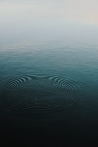 aerial photography of body of water thumbnail