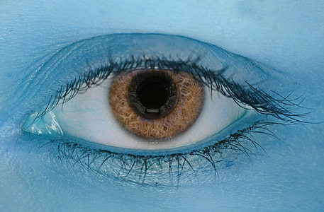 brown human eye on close-up photography thumbnail