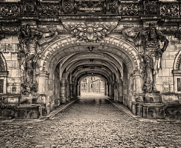 gray concrete hallway thumbnail