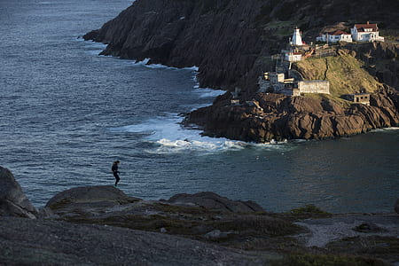 sea, landscape, nature, sunset thumbnail