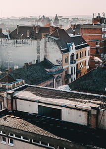 aerial photography of brown building thumbnail