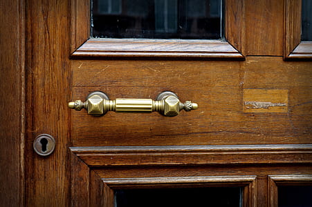 brass-colored door handle thumbnail