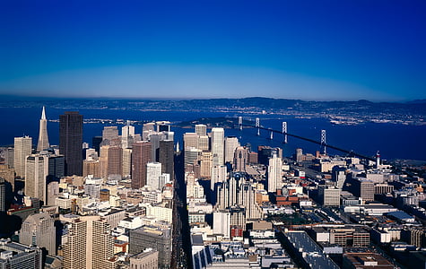 aerial photography of buildings thumbnail