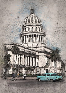 white concrete building at daytime thumbnail