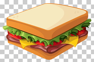 Hamburger Hot dog Submarine sandwich Peanut butter and jelly sandwich , Sandwich , sandwich illustration PNG clipart
