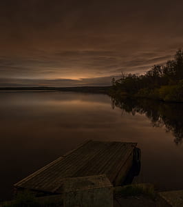 Sepia Photography of Lake thumbnail