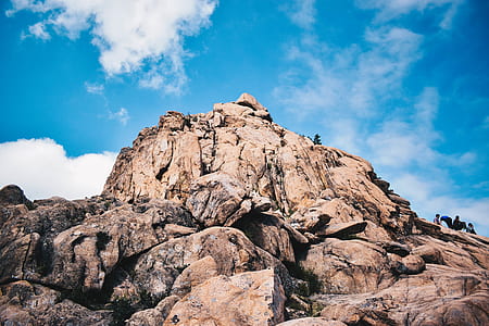 landscape photography of brown mountain thumbnail