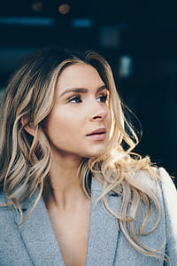 Business Woman Through City Window Photo thumbnail