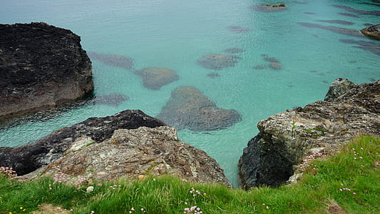 sea, landscape, nature, beach thumbnail