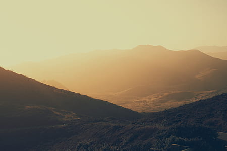 aerial view of mountains thumbnail