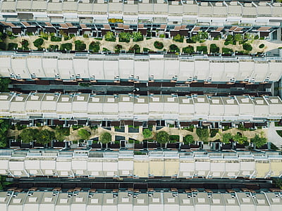 aerial view of high-rise buildings thumbnail