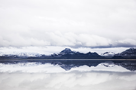 black mountain with white clouds thumbnail