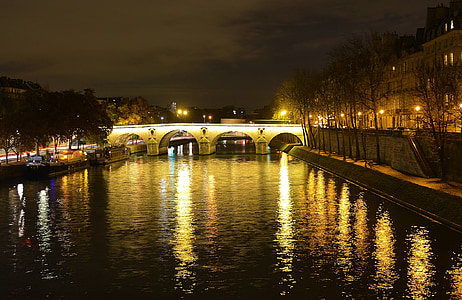 concrete bridge near trees and building thumbnail