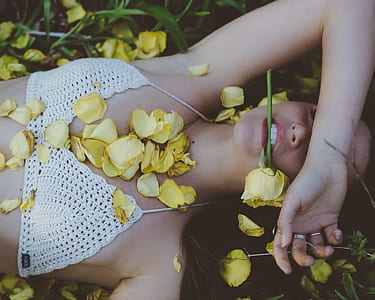 flower, nature, woman, person thumbnail