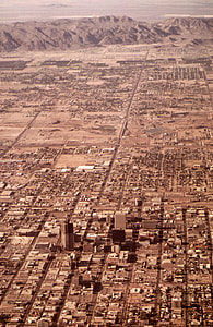 Cityscape View of Phoenix, Arizona in 1972 thumbnail