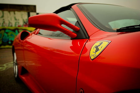red Ferrari coupe thumbnail