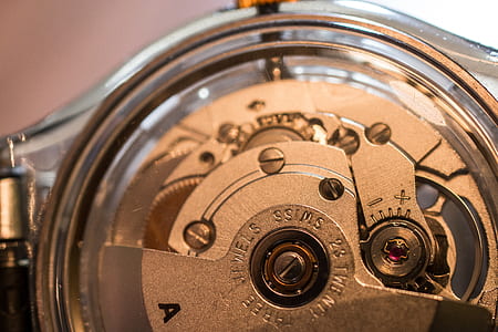 round gray mechanical watch thumbnail