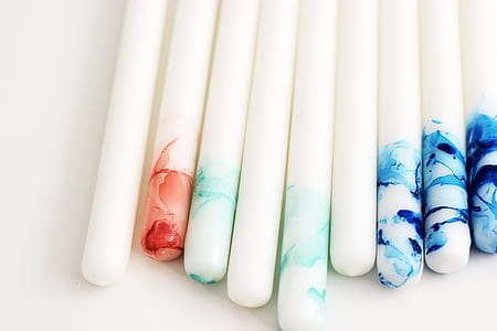 white-and-multicolored poles thumbnail