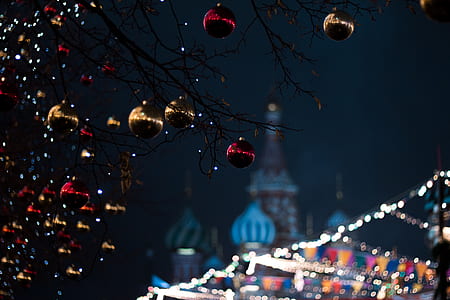 boke photography of bauble balls thumbnail
