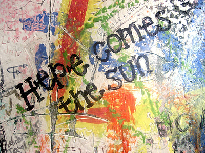 here comes the sun text painting thumbnail