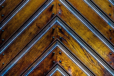 triangular brown wooden panel close up photo thumbnail