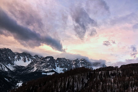 mountain under cloud thumbnail