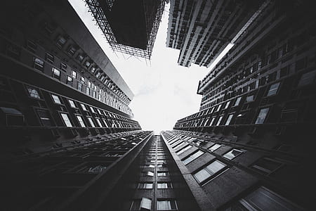 low angle photography of high rise buildings thumbnail