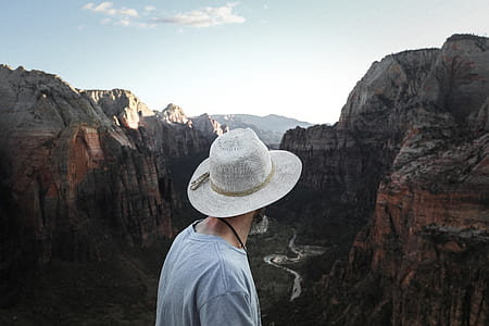 man looking at canyon thumbnail