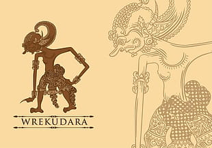Wayang Bima Free Vector svg, eps file