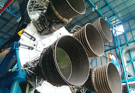 space shuttle rocket inside building thumbnail