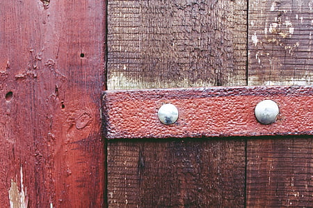 boards, iron, old door, rustic, rusty thumbnail