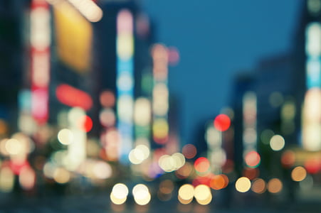 bokeh, photography, city, street, still, lights thumbnail