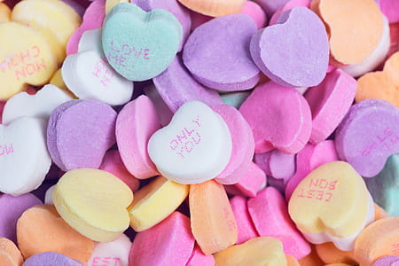 Candy Hearts Pile Photo thumbnail