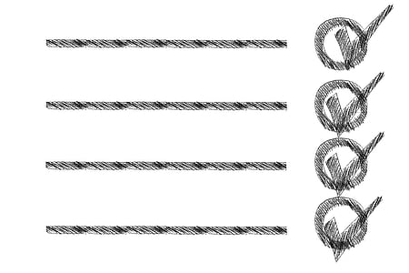 white background with black check illustration overlay thumbnail