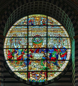 stained glass, window, glass, art thumbnail