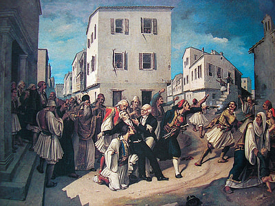 Murder of Ioannis Kapodistrias in Nafplio, Greece thumbnail