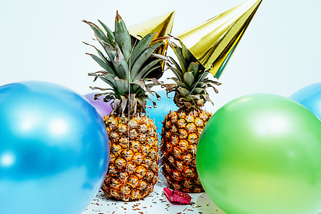 Good Times, pineapple, party, party hat thumbnail